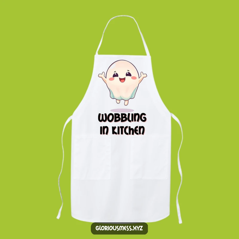 Funny Bouncing Jelly Apron: cook with a joyful bounce