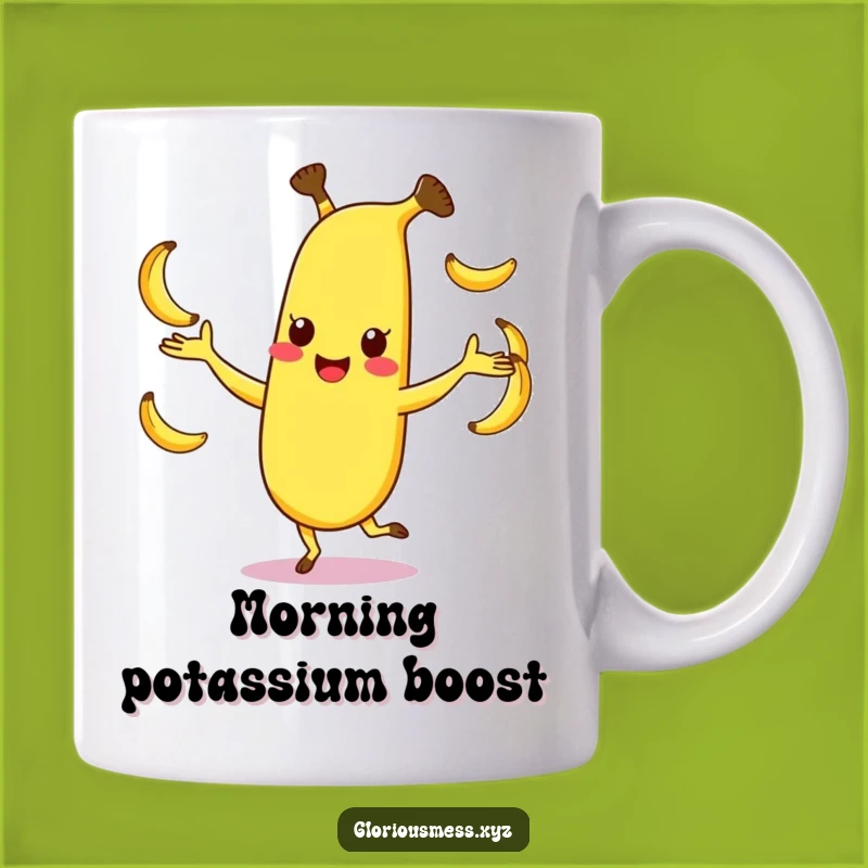 Funny Banana Mug: Juggling Fun, Happy Dancer, Perfect Comical Funny Gift