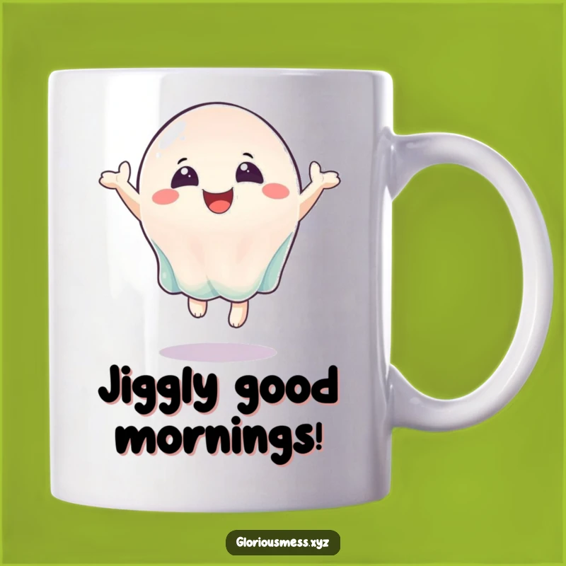 Funny Bouncing Jelly Mug: a jiggle of joy for your day