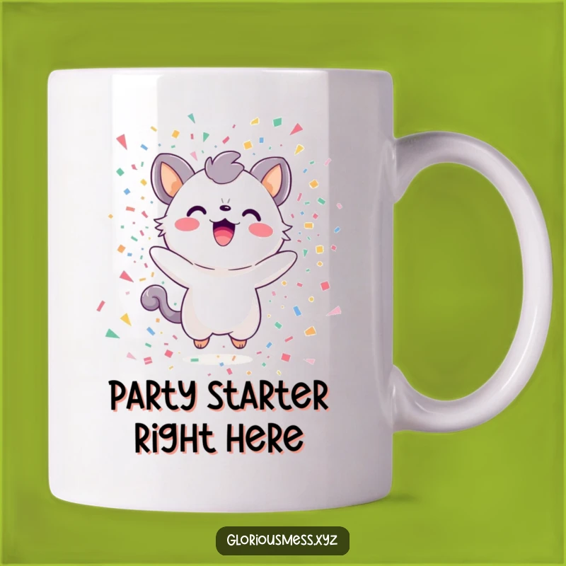 Funny Confetti Creature Mug: A Delightful Explosion of Joy, Perfect Funny Gift