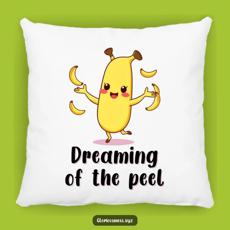 Funny Banana Pillow: Cozy Juggling Comfort, Happy Accent, Perfect Funny Gift