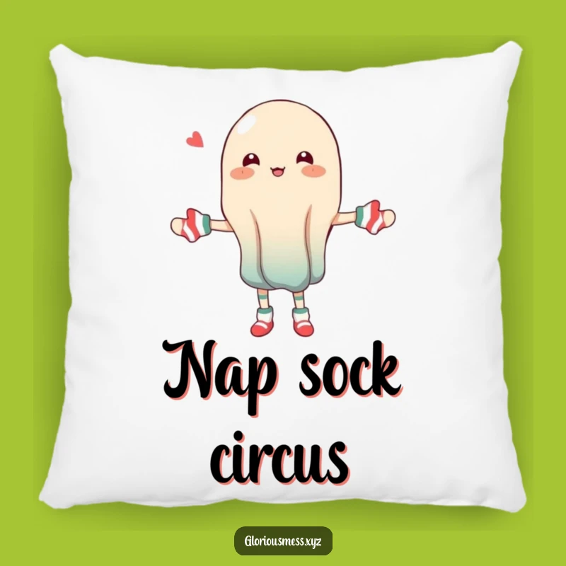 Funny Wobbly Jelly Pillow: Comfy & Hilarious Sock Decor!