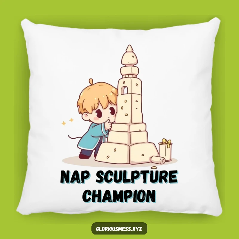 Funny Wobbly Sculpture Pillow: Comfort Your Creative Soul