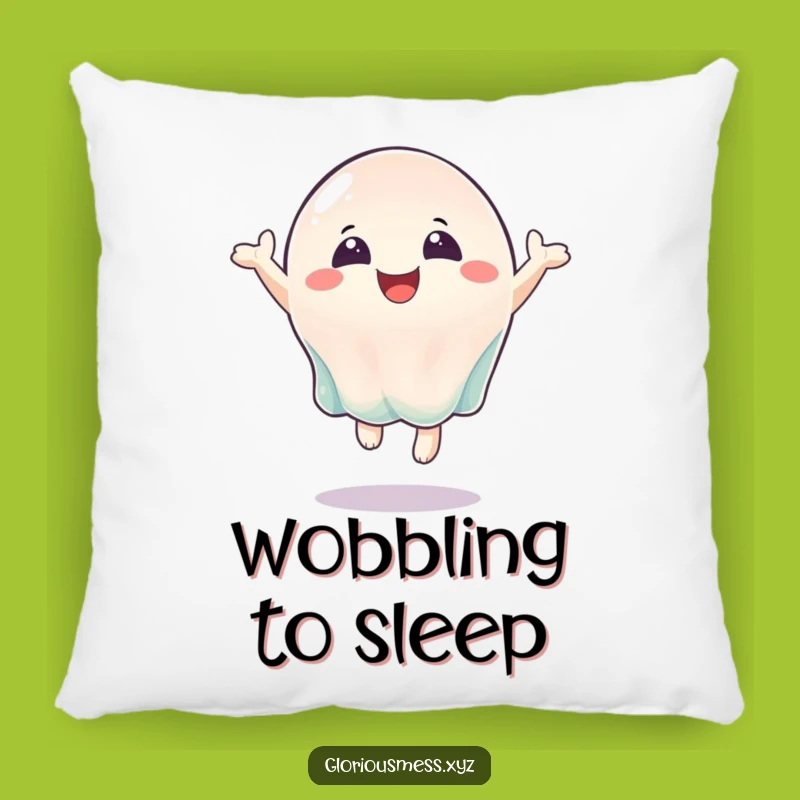 Funny Bouncing Jelly Pillow: snuggle up with happiness
