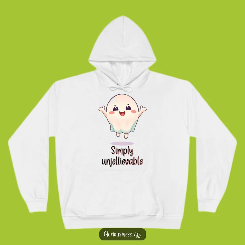 Funny Bouncing Jelly Hoodie: cozy up with happy vibes
