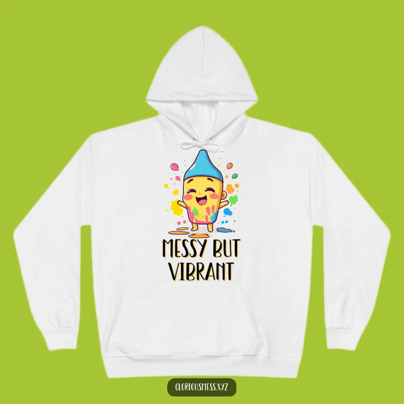 Funny Crayon Colors Hoodie - Cozy & Creative Comfort Gift