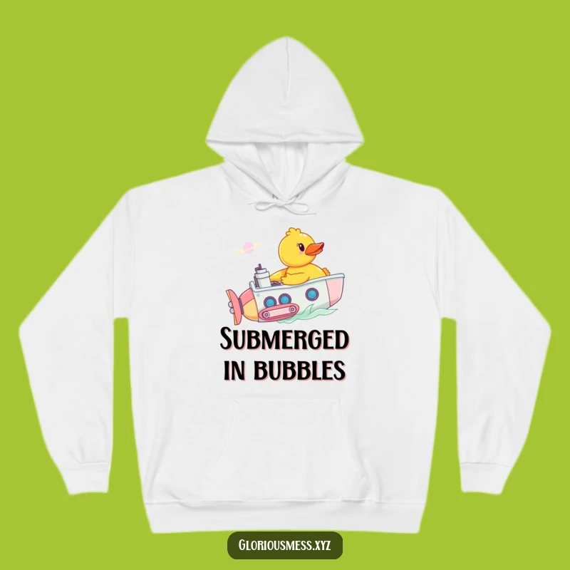 Funny Rubber Duck Sub Hoodie: Cozy Up with Hilarious, Aquatic Adventures