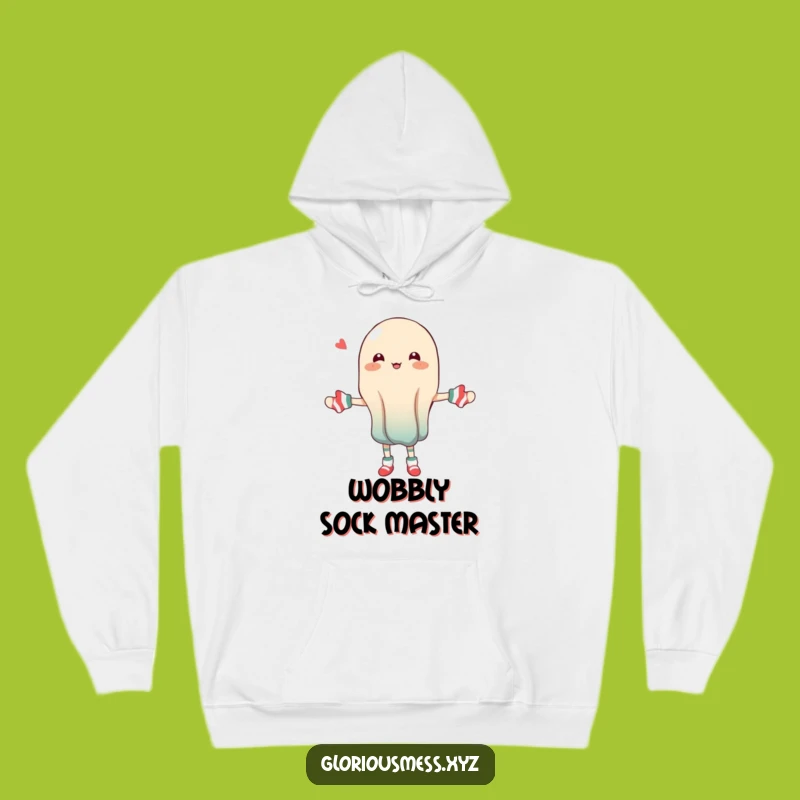 Funny Wobbly Jelly Hoodie: Cozy & Comical Sock Gift!