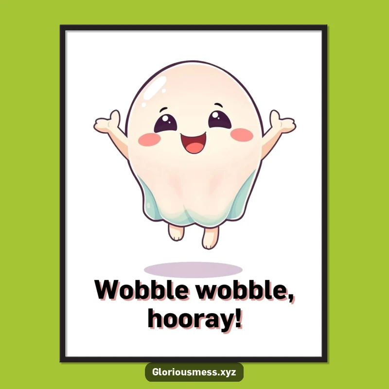 Free Printable Wall Art: Joyful Jelly Bounces into Your Space!