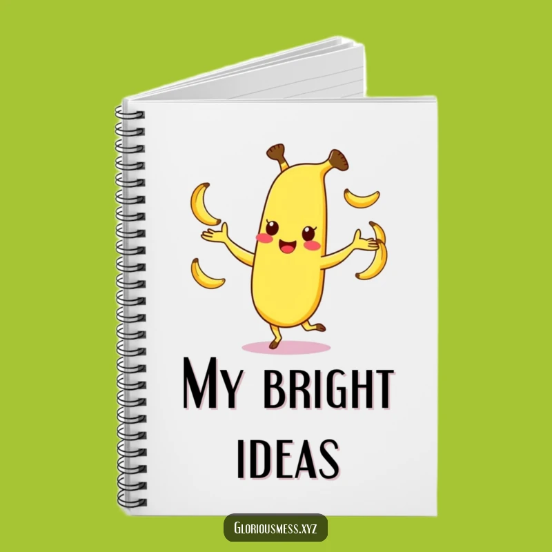 Funny Banana Notebook: Jot Down Fun, Juggling Design, Great Funny Gift
