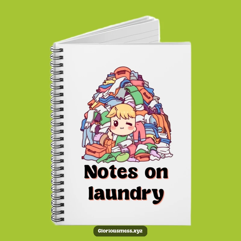 Funny Laundry Log Notebook: Knowing Wink Notes, Ideal Funny Gift!