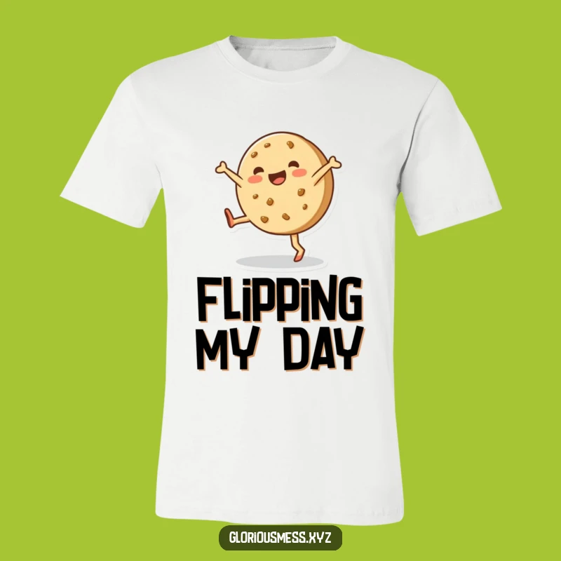 Funny Cookie Cartwheel T-Shirt - Happy Baker Apparel Gift