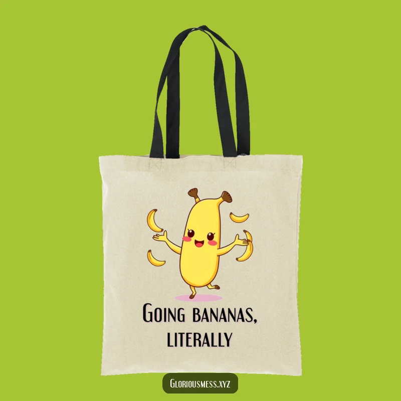 Funny Banana Tote Bag: Carry Your Fun, Juggling Style, Essential Funny Gift